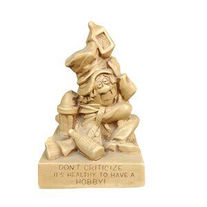 Paula 1966 Sillisculpt Vintage Funny Novelty Figurine Barware Game Room Decor
